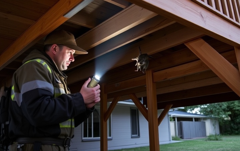 Under Deck Possum Removal in Frankston south